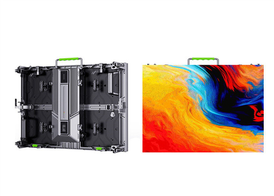 Wasserdichtes und stabiles LED-Display mit einer Helligkeit von 1500 cd/m2 und einem Blickwinkel von 120° für eine optimale Bildschirmleistung