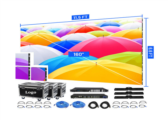 Trägliche LED-Displays hochauflösende LED-Innen-Displays für Mietbetriebe