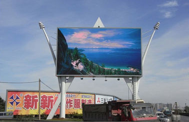 Große wasserdichte P8 Outdoor-Werbe-LED-Werbetafeln für Einkaufszentren / Highway