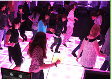 Vollfarbige Disco-Nachtclub-Matte Beleuchtete Tanzfläche P4.81 LED-Panels für Hochzeitsfeier