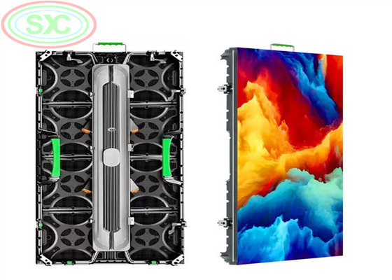 500*1000mm Miet-LED-Display mit SMD 2020 Schwarz und LSN-System
