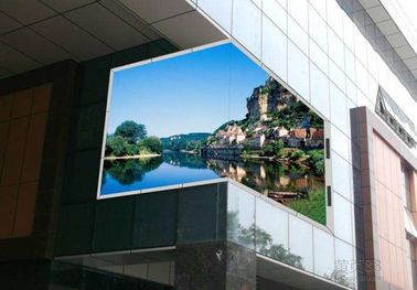 Hängendes Aluminium-Display mit Druckgusswasserdicht 1/8 Scan 10000 Pixel/M2 SMD LED-Display P10