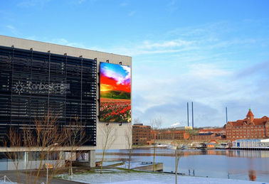Outdoor P10 SMD Billboard Led Screen wasserdicht 1920HZ IP65 Farbbildschirm