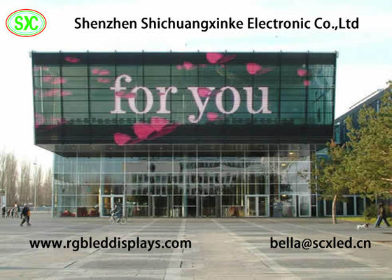 TL6.25mm transparentes Glas-LED-Display
