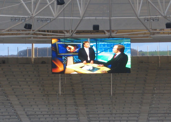 P10 Außen IP65 Wasserdichte LED-Anzeige für Stadion 5000cd/m2