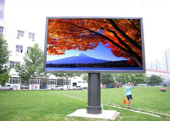Guter Preis Super Wasserdicht DIP346 Outdoor Vollfarbe LED-Gießglas Aluminium Bildschirm Vollfarbe Outdoor LED-Display Online