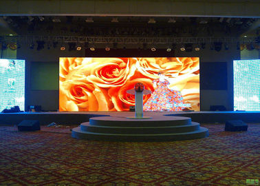 P4 SMD LED Druckguss Aluminium Bildschirm / Innenraum Mehrfarbiger Videowand LED-Display, 3 Jahre Garantie