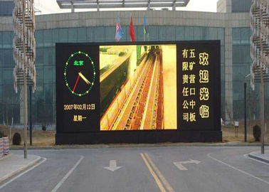 Outdoor-Full-Colour-Gebäudewerbung LED Billboard Street Big P10 mit 3 Jahren
