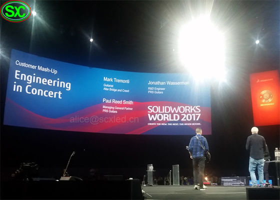 Guter Preis Werbung Vorhang LED-Anzeige im Freien p2.5, gebogenes LED-Brett mit Novasystem Online