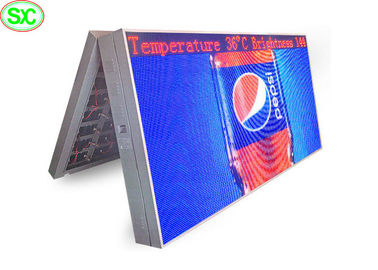 P2.5 LED Druckguss Aluminium Großes Digitales Werbeplakat Standardwasserdichtes Schrank