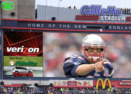 Hohe Bildwiederholfrequenz P10 Basketball-Stadion LED-Anzeige mit 5 Jahren Garantie-