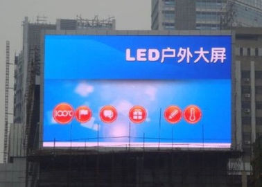 Vermietung eines geschwungenen Bildschirms fest/vermietet Werbung P16 Outdoor LED-Bildschirm Video Wandbildschirm hochauflösend