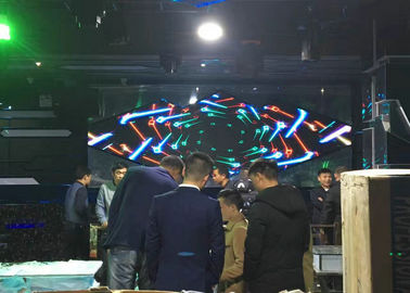 Hochhelligkeit P6 Miete Vollfarb-LED-Display in Druckguss Aluminium, 64x32 Punkte