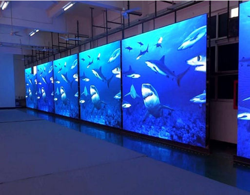 P3.91 Innenbereich LED-Display 500x1000mm 5500Cd Helligkeit Innenbereich Vollfarbe LED-Display Vollfarbe LED
