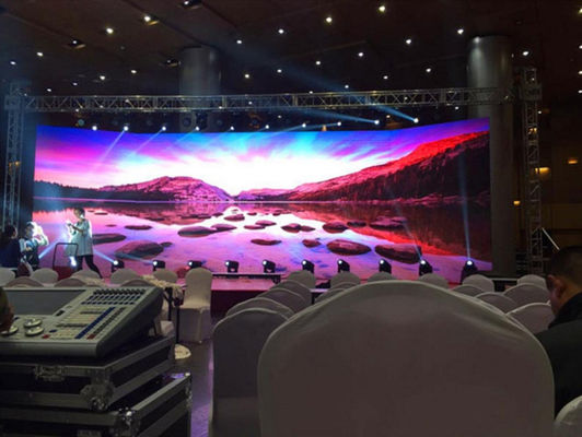 P3.91 Innenbereich LED-Display 500x1000mm 5500Cd Helligkeit Innenbereich Vollfarbe LED-Display Vollfarbe LED