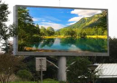 Vermietung eines geschwungenen Bildschirms fest/vermietet Werbung P16 Outdoor LED-Bildschirm Video Wandbildschirm hochauflösend