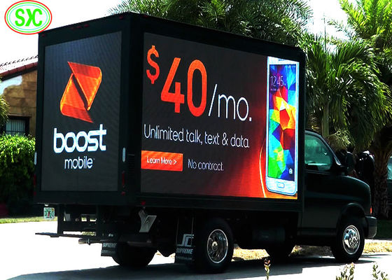 Guter Preis Nigeria fertigte P4.81 den mobilen umweltfreundlichen Bildschirm des LKW-LED besonders an Online