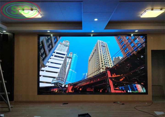 Exzellente LED-Bildschirm für Innenräume P3.91 Hintergrundwand