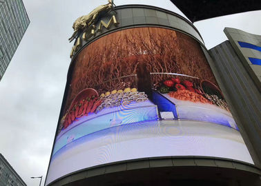 P6 Outdoor-Full-Colour-LED-Werbebildschirm, 27777/Qm, Modulgröße 192x192mm