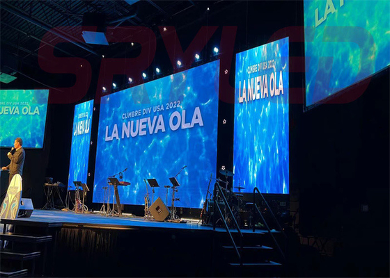 Vermietung von Billboard P3.91 LED-Bildschirm Videowand Indoor-Bühnen-LED-Display