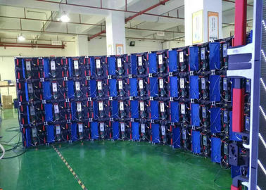 SMD2121 P2.5 Standard 500x500mm Druckguss Aluminium Schrank Innenraum Vollfarbe Haning Led Display