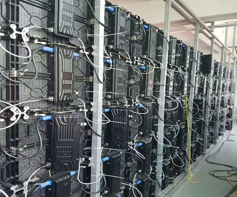 P4.81 SMD Vollfarb-LED-Videowand-Panel 500x500mm IP65