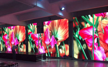 Indoor P5 Rental LED Display Hochauflösung Pixeldichte 43222 640mm x 640mm Vollfarb-LED-Display