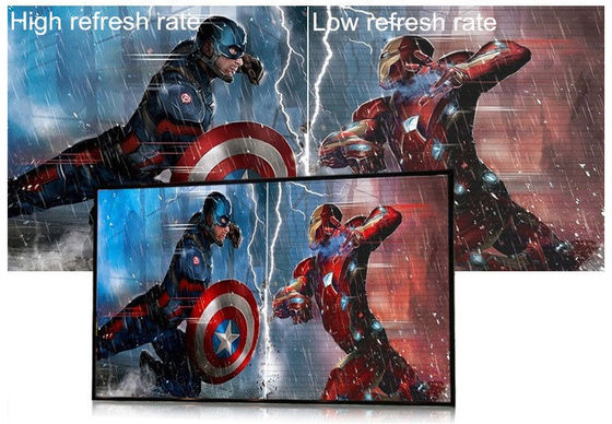 COB Indoor P2 High LED Bildschirm Helligkeit 1500 Nits 3840Hz 4G Steuerung Druckguss Aluminium