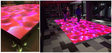Indoor P6.25 LED Tanzfläche für DJ Nachtclub, 1/5 Scandichte WIFI Steuerung LED Tanzfläche