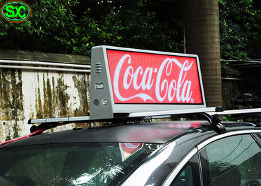 Hochhelligkeit Fahrzeug-LED-Informationsbildschirm für Taxis, Fahrzeug-LED-Display Board 10mm Pitch DC5V