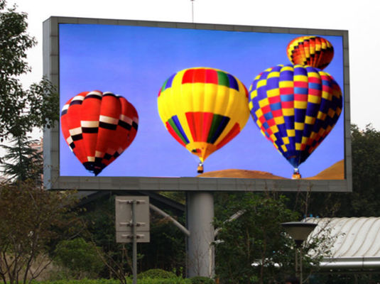 Guter Preis Die-Guss Aluminium Bildschirm Billboard DIP P16 LED-Informationsanzeige 1R1G1B 256x256mm Modulgröße Online