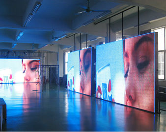 Innenraum-Aluminiumbildschirm anpassbar HD P2 Vollfarb-LED-Display LED-Plakette Vorder-/Rückseite