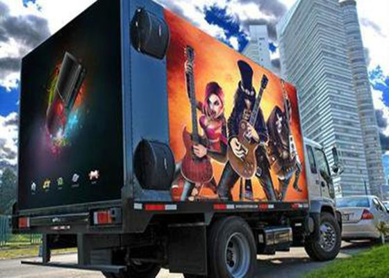 Guter Preis P10 Werbefahrzeuge Touren Mobil Outdoor Wasserdicht LED Video Wand Auto Kino Online
