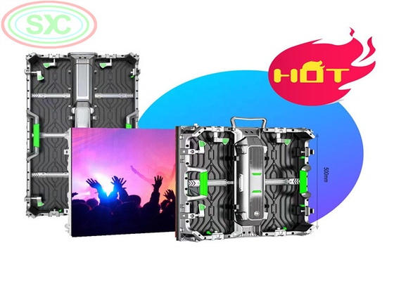 Hochauflösung Vermietung Outdoor P6 RGB Vollfarb-LED-Display mit MBI 5024 IC