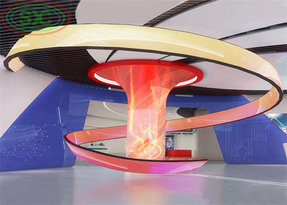 Vermietung LED-Display Flexible Veranstaltung Bühne Hintergrund Videowand mit hoher Pixeldichte und Schrank Größe 500 mal 1000 Millimeter