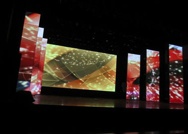 HD Indoor P5 Full Color Led Display Vermietung / Led Video Wandplatte