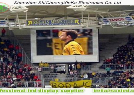P10 Stadion LED-Display in voller Farbe, LED-Video-Bildschirm hohe Helligkeit Stadion LED-Display