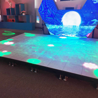 RGB-glühende LED-Tanzbodenwasserdichte Bewertung LSN/NoVa-Steuerungssystem0