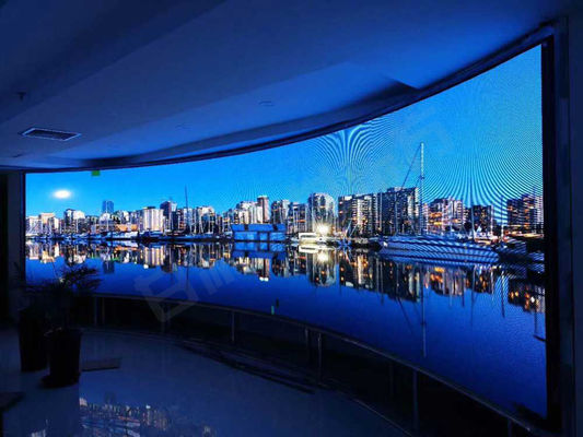 Innen-Außen-P3.91 Miet LED-Display 500x500mm IP65 Video Wandschrank