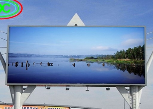 P6 Schild LED-Display Bildschirm Energieeinsparung Große Werbeplatte