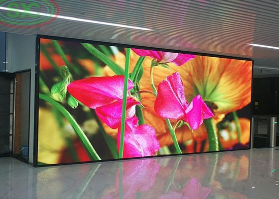 Indoor outdoor P4.81mm Vollfarb-LED-Videowand-Bildschirm 500x1000mm Gehäuse
