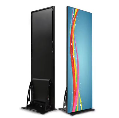 Werbe-LED-Plakate Medienbildschirm Innenbereich Digital Signage Plakat LED-Bildschirm