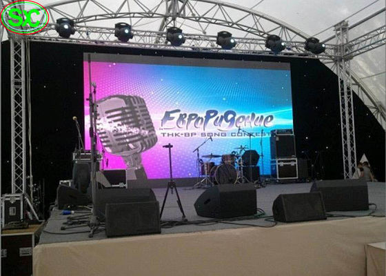 Anzeige Rgb-Videoereignis-Dekoration der hohen Helligkeits-P8 Miete im Freien geführte