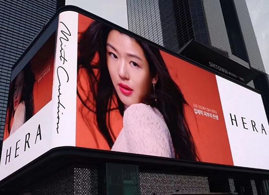 P6 Außenwasserdichtes LED-Bildschild 6mm Pixel Pitch Vollfarbbildschirm