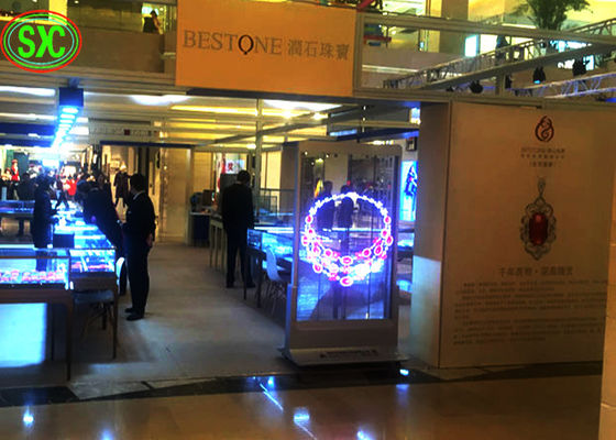 Guter Preis SMD2121 kinglight transparente LED Filmwerbung/transparenter Plakat-Schirm Online