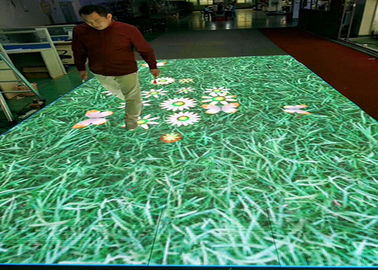 China SMD3535 Sound Active DJ Led Disco Tanzfläche Warmweißstrahl-Panels