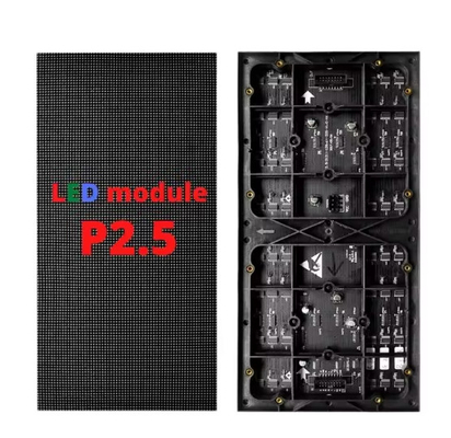 P2.5 Positive Wartung Festbildschirm Innenwerbung LED-Gussbildschirm aus Aluminium