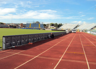 Wasserdichte LED-Bildschirme für den Außenbereich P5 Sportstadion LED-Perimeterbildschirm Großstadion