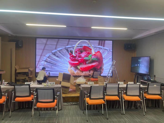 GOB Indoor LED Miet-Display P1.667 Videowand Bühnenhintergrund