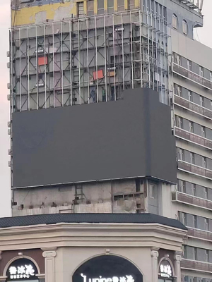 Hochwertiges P5 960X960mm Werbung Festanlage Wasserdichte LED-Videowand, unterstützende geschwungene Ecke,3840hz
